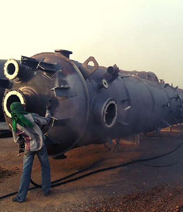 Copper Slag Blasting